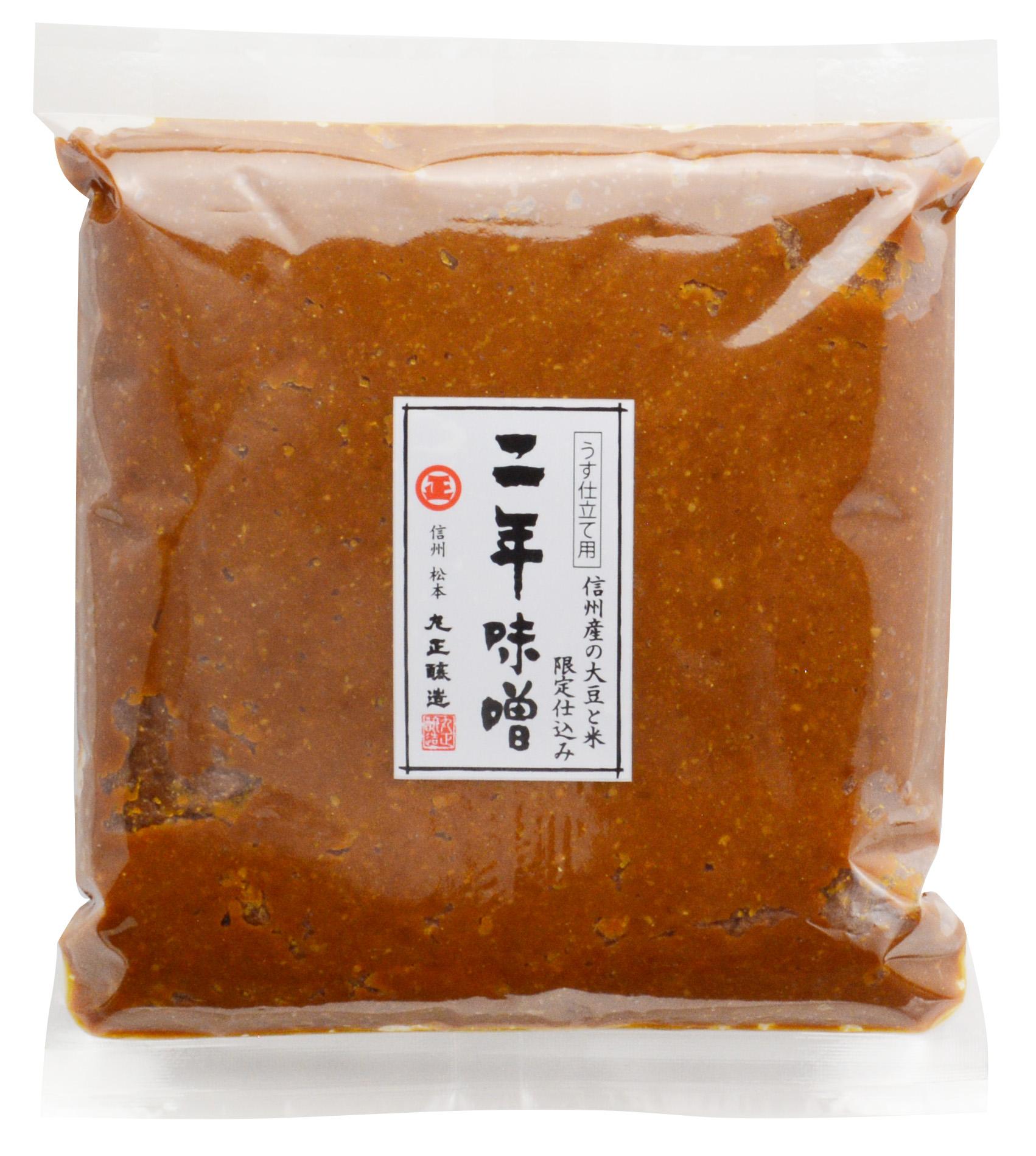 二年味噌1kg　5袋セット